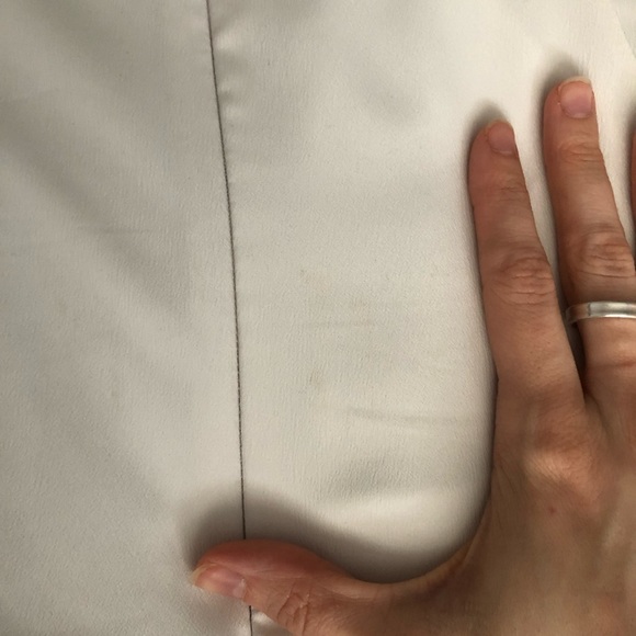 Banana republic black and white pleated dress - size 0 - Picture 6 of 7